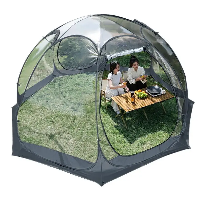 

Clear Outdoor Tent Waterproof Dustproof Bubble House Thickened Tent For Stargazing Camping Breathable Tent For Backyard Travel