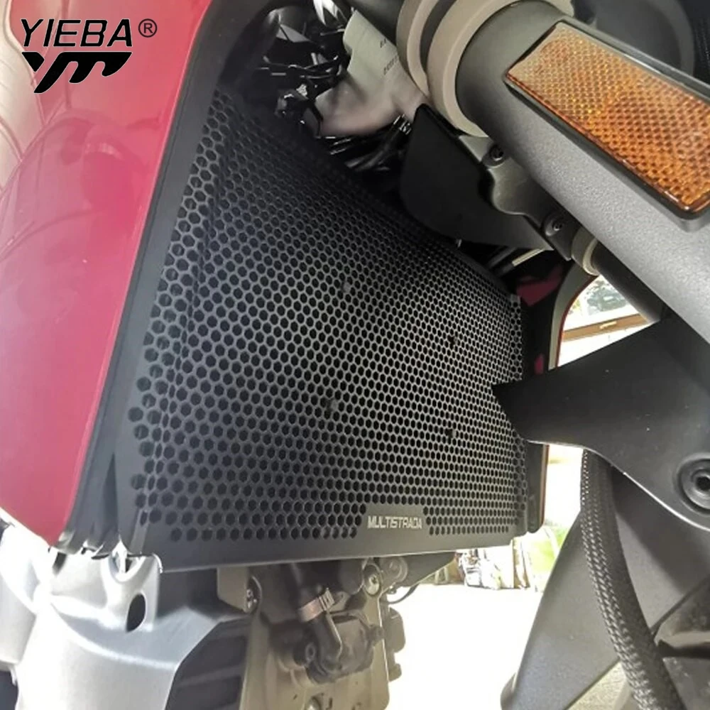 

For Ducati Multistrada 950 1260 1200 Enduro Pro S D Pikes Peak Motorcycle Radiator Guard Protector Grille Cover Oil Cooler Guard