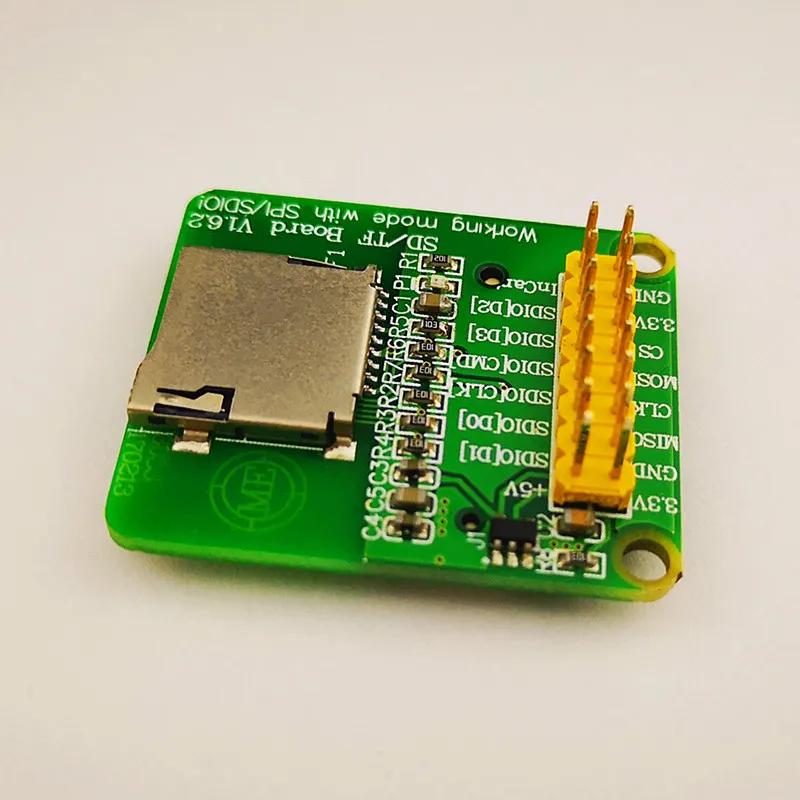 Super Value Dual Card Micro SD and TF Card Module SPI / SDIO Dual Mode Drive 3.3v/5v Dual Power Supply