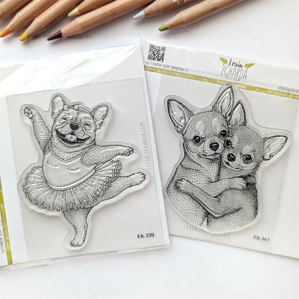 Happy Post Pigeon Stamp Scrapbooking Hedgehog Ice Cream Cone Clear Stamps Decor Embossing Template DIY Greeting Card Handmade view 3