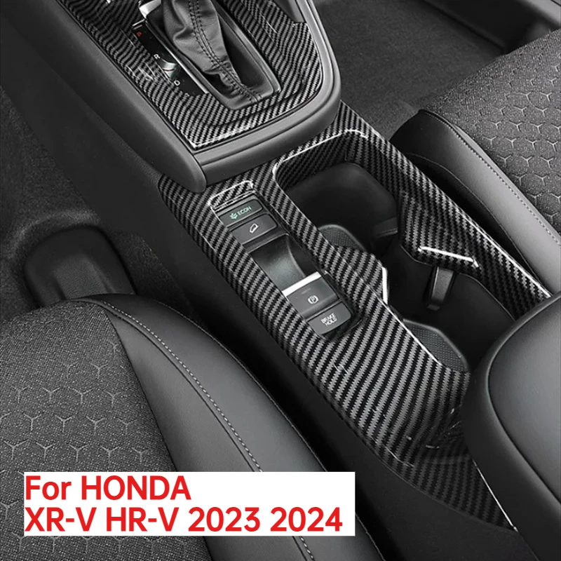 

For HONDA XR-V HR-V 2023 2024 Front center water cup frame interior modification decorative strips