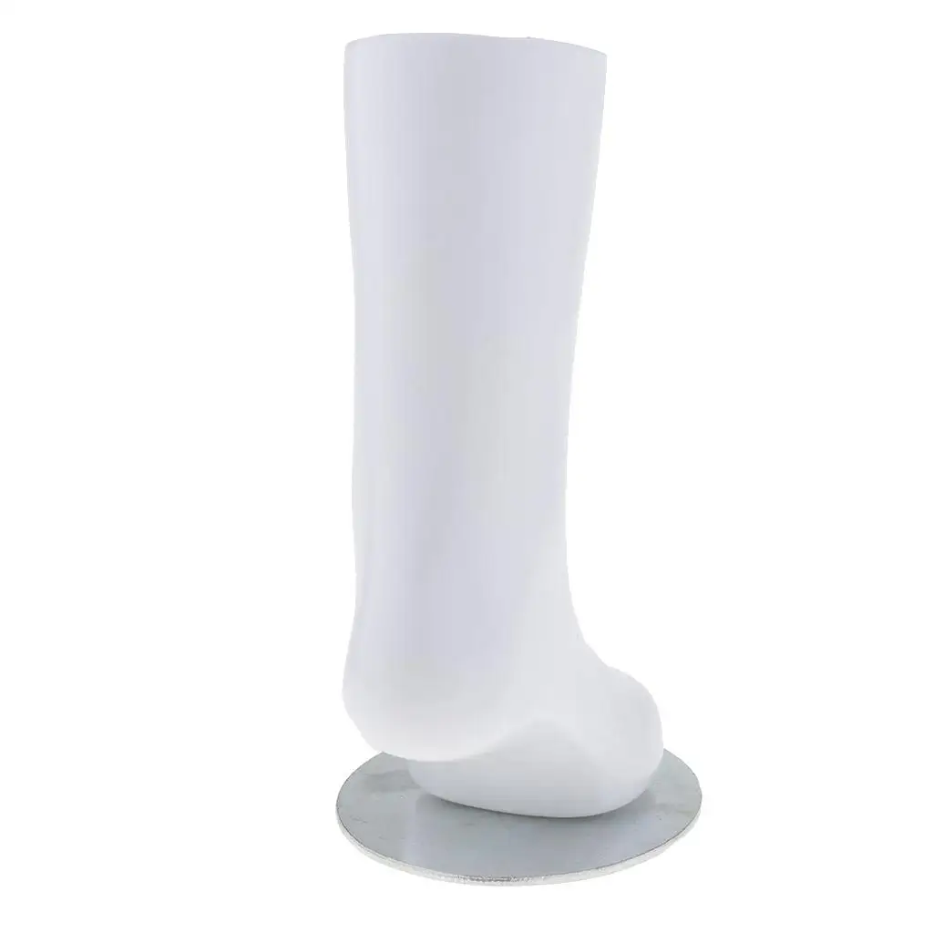 Realistic Silicone Foot Mannequin Sock Display Stand for Anklets Toe Rings Shoes Store Visual Merch