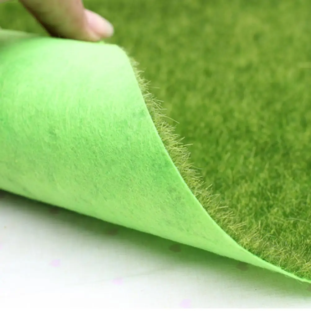 5pcs Artificial Moss Decor High Quality Plastic Long Life Glossy Realistic Shape L scaping Wall Garden Decor Mini Props Carpet