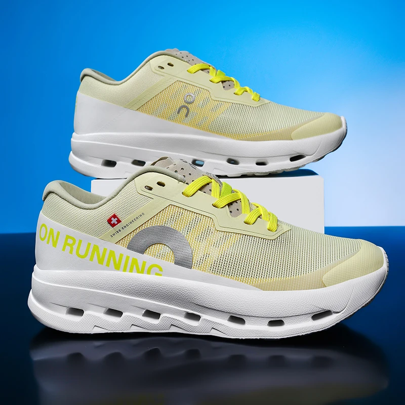 

Men's Mesh Breathable Lightweight Shock-Absorbing Running Shoes Thick-Soled Shock-Absorbing Wear-Resistant Sports Casual Running