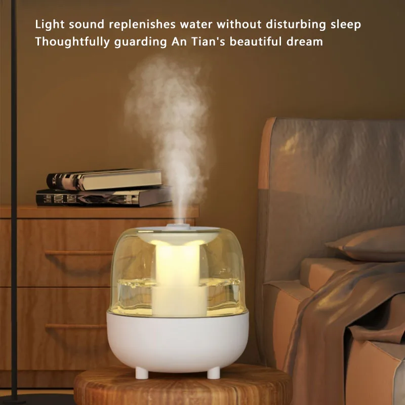 4L Air Humidifier Large Capacity Air Atomizer Ultrasonic Aroma Diffuser Cool Mist Maker USB Humificador Purifier Portable Spray