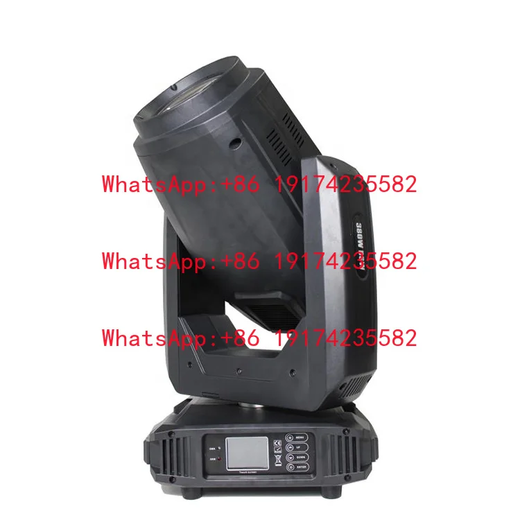 380 Watts Beam Spot Wash 3In1 Moving Head Light Rainbow Moving Head Stage Lights