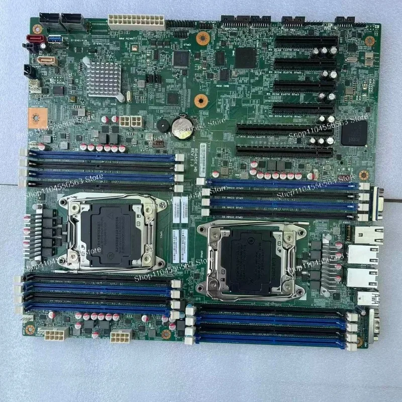 Dual-Channel X99 Server Mainboard C612 Chip E-ATX 2680V4 Supports Exclusive NVME Startup