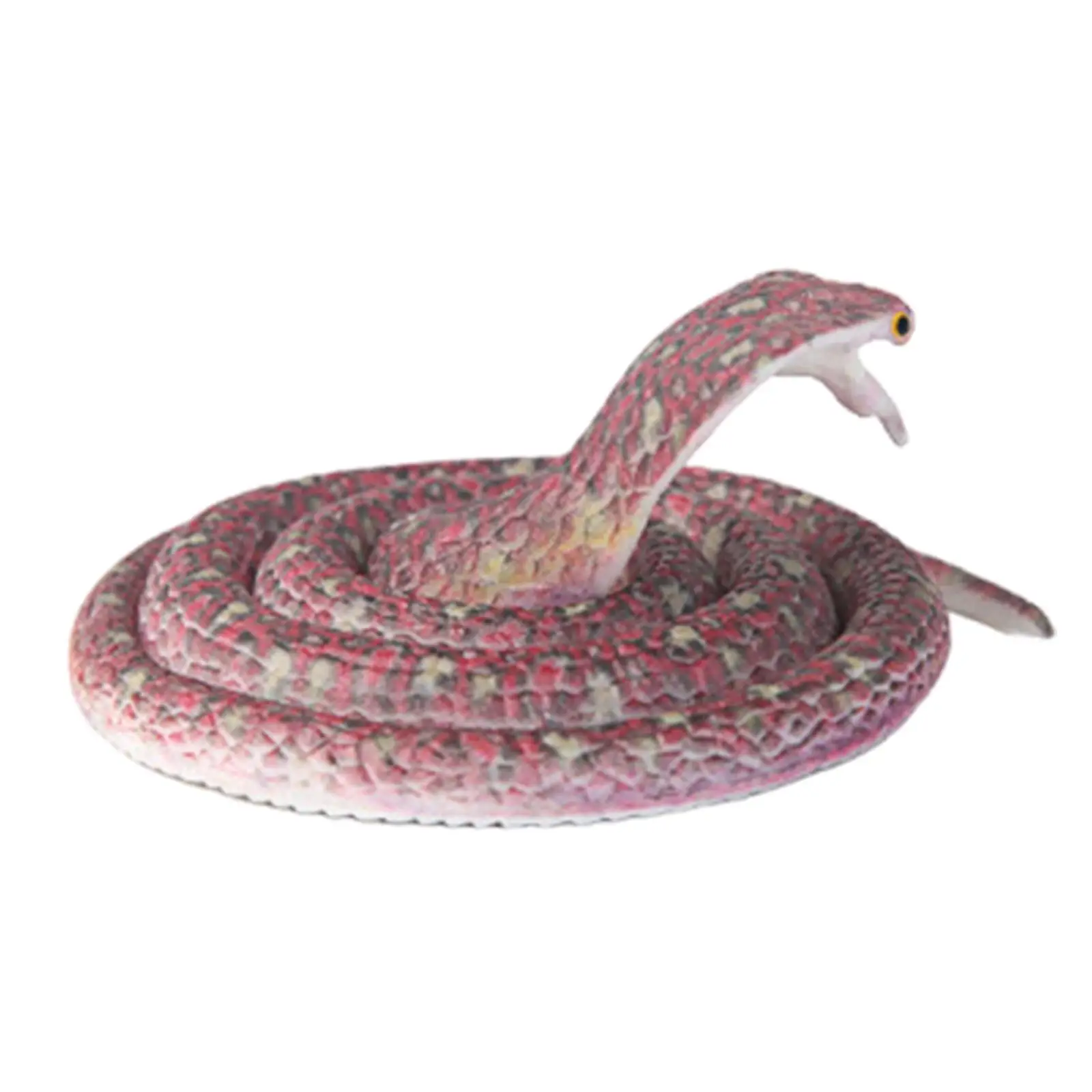 Snake Figure Scare Birds and Squirrels Reptile Figures Photo Props