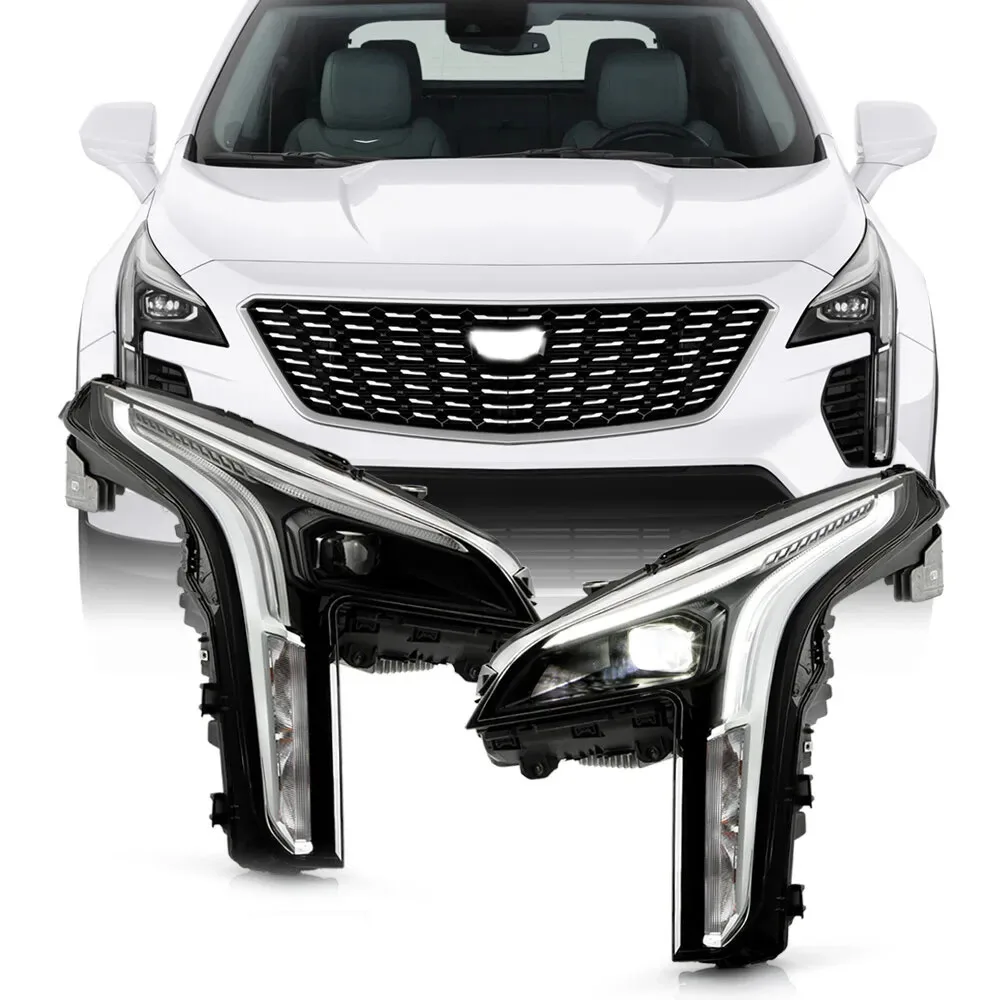 

For W/o Headlamp Leveling Headlamp Cover For XT4 2019-2021 GM2502502 GM2503502 Auto Lighting Systems