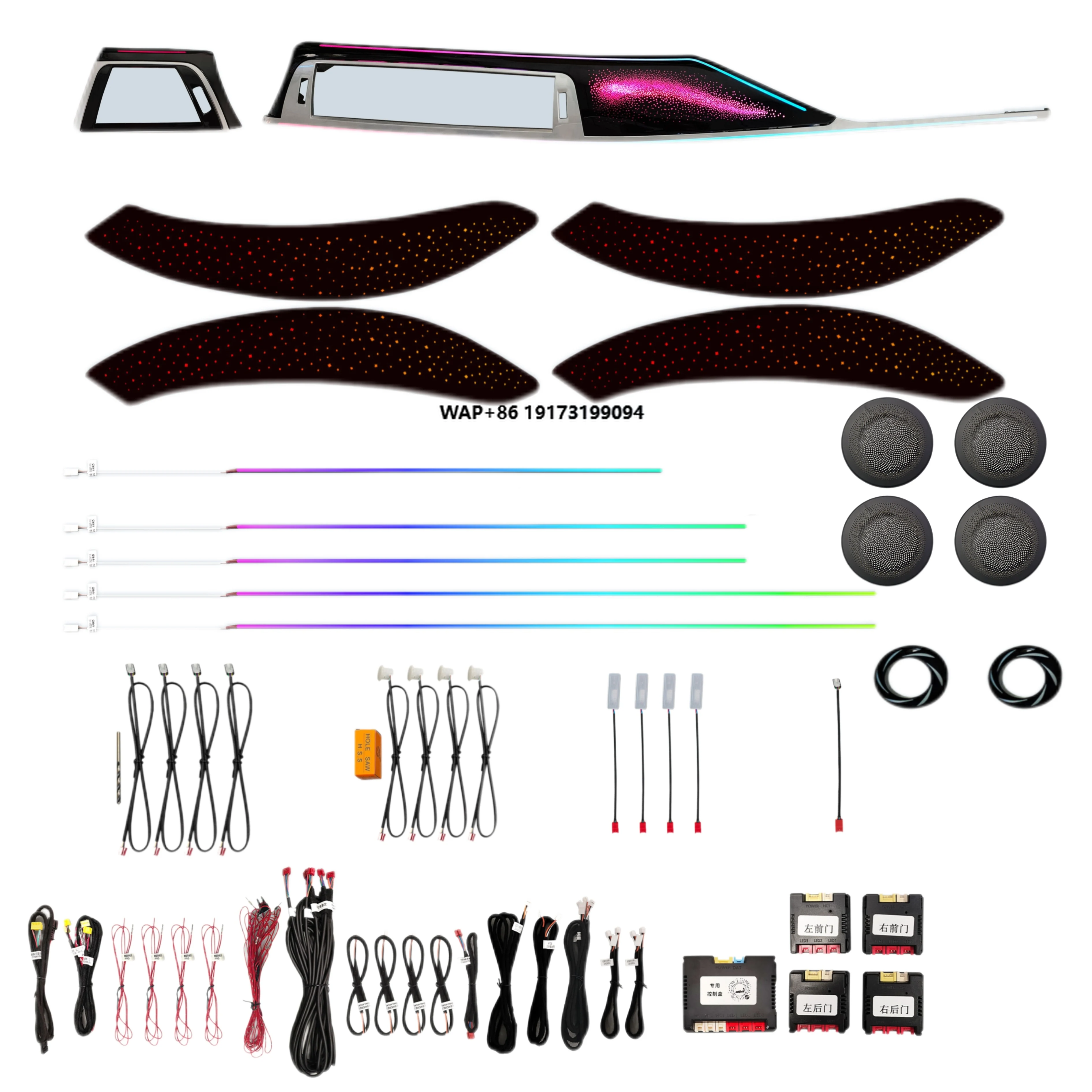 

Upgrade Car Ambient Light Atmosphere LED Accessories Lamp Suitable for 3 Series 2013-2019 F30 F34 F35 4 Series F32 F33 F36