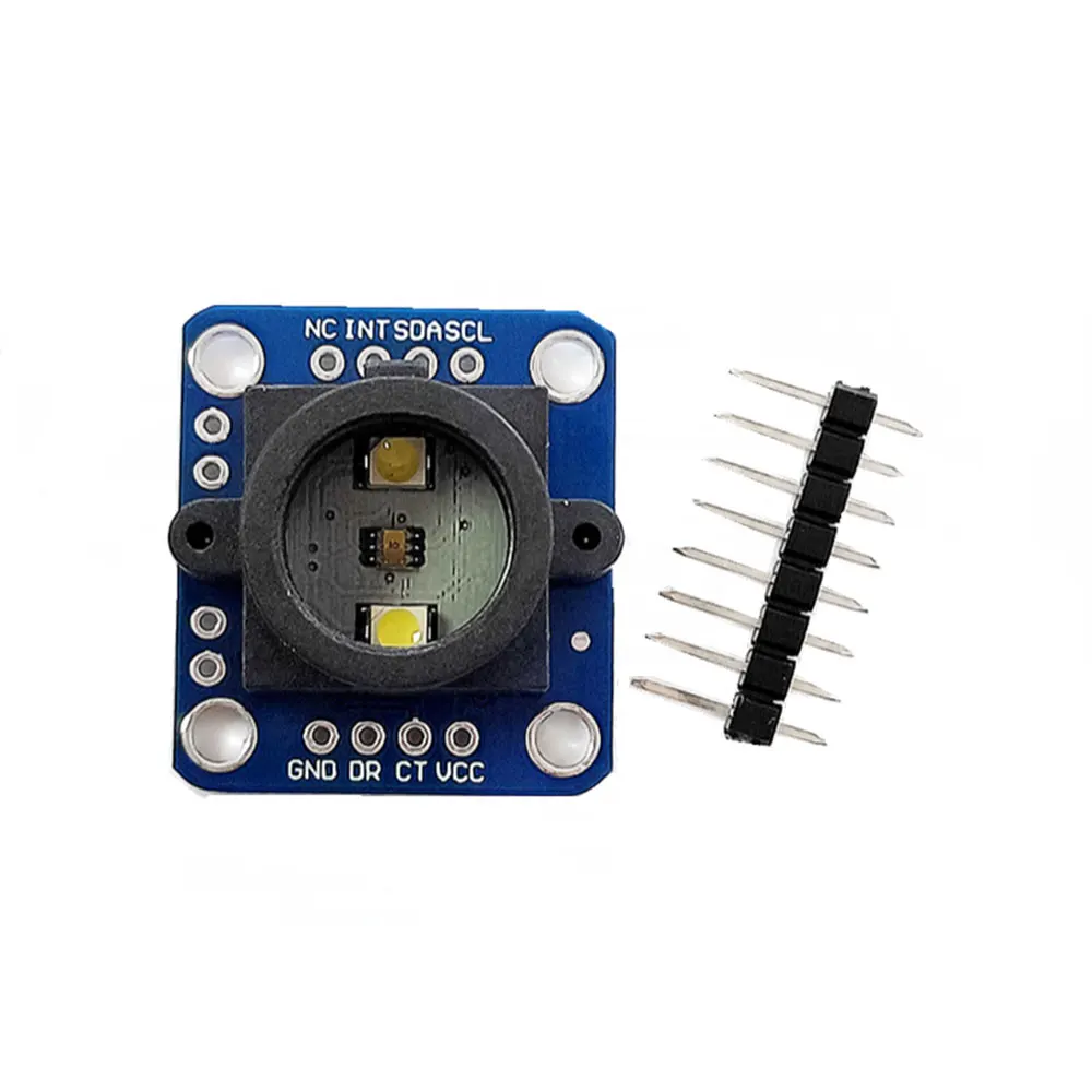 TCS34725 RGB Color Sensor Module IIC I2C Development Board DIY Electronic PCB Board For Arduino Replace TCS230 TCS3200 GY 33