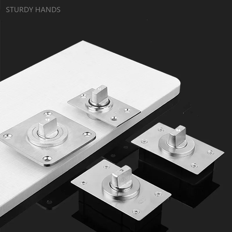 1 Set Spring Mute Earth Shaft Door Hinge 360 Degree Revolving Door Glass Door Hidden Hinge Furniture Hardware Hinge