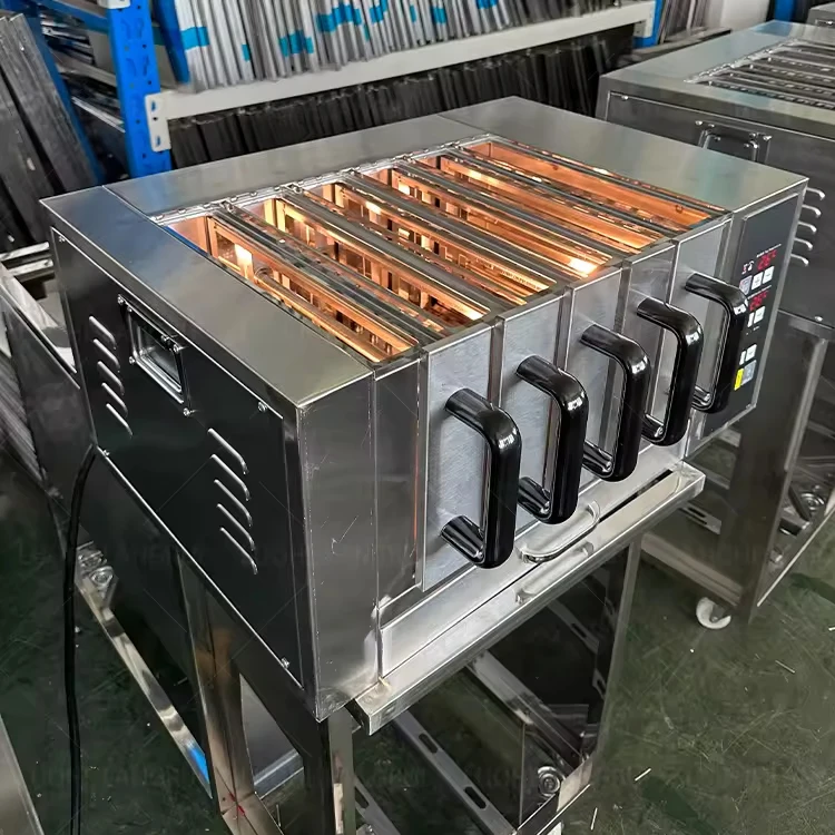 Commercial Mutton Kebab Machine Barbecue Stove Electric Oven Rotary Rotisserie Machine