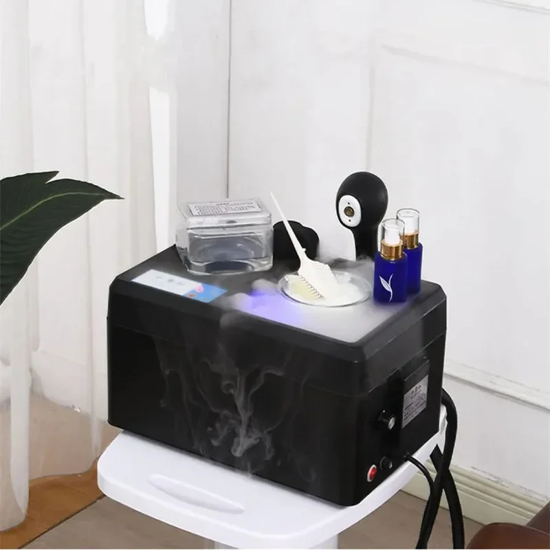 

2024z Professional Salon Desktop Portable-Mounted Hair Care And Smoothing Micro Mist Hair Steamer for Oil & Dye & Natural Hair