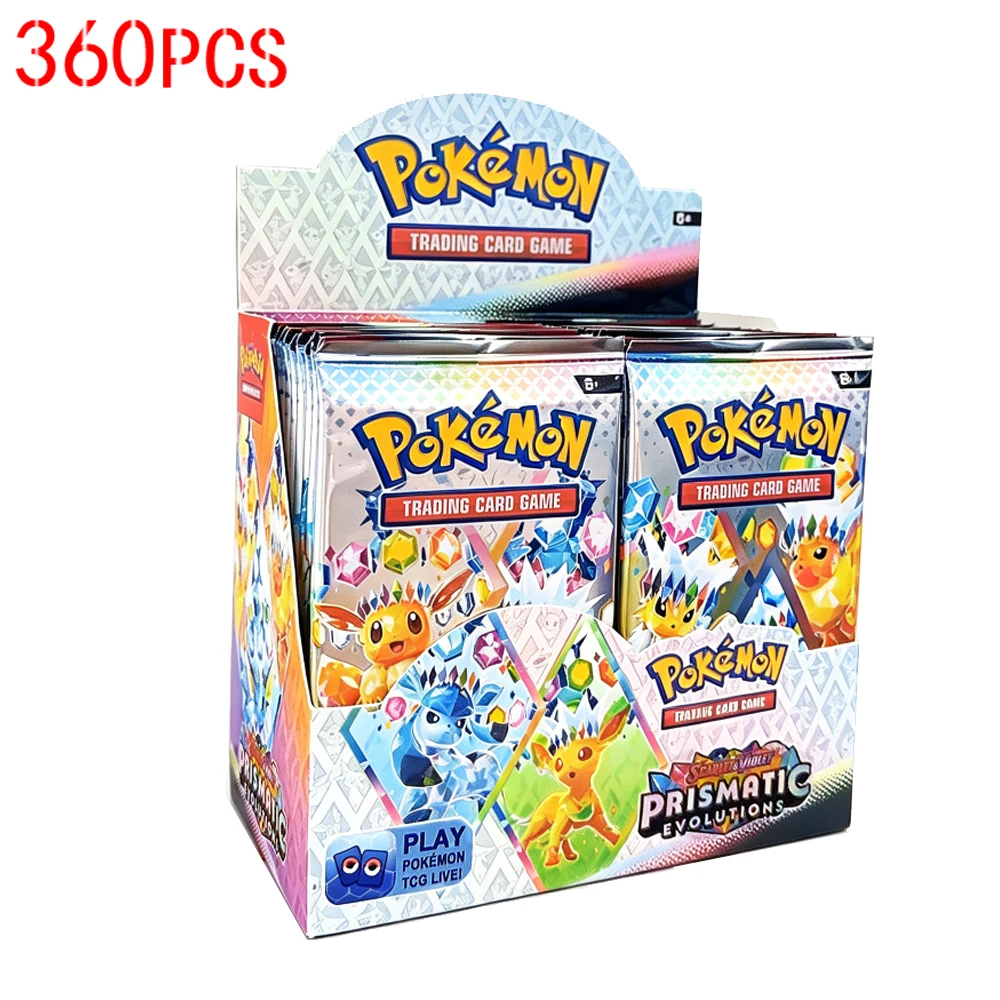 Pokémon TCG 360‑Card English Box Set, Alvanite Holographic Rare Cards, Trading & Battle Collectible Deck Game Toy for Collector