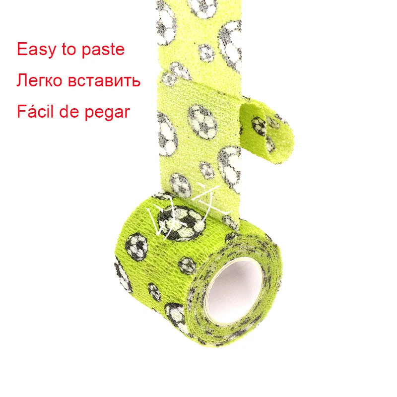 Self Adhesive Bandage Wrap 2.5-10cm Elastic Breathable Colorful for Sports Tattoo Knee Finger Pet First Aid Support