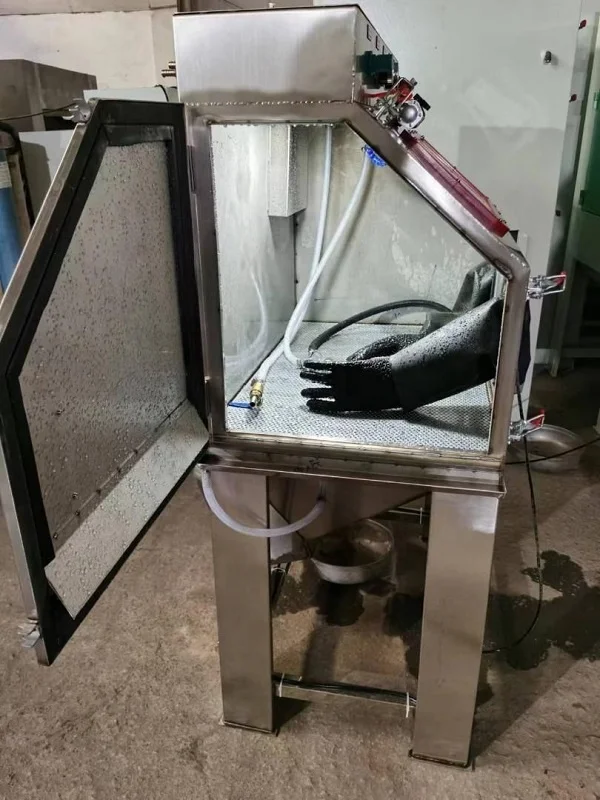 Dust-free Sandblasting Machine Sandblasters Wet Sand Vapor Blasting Machine Cabinet