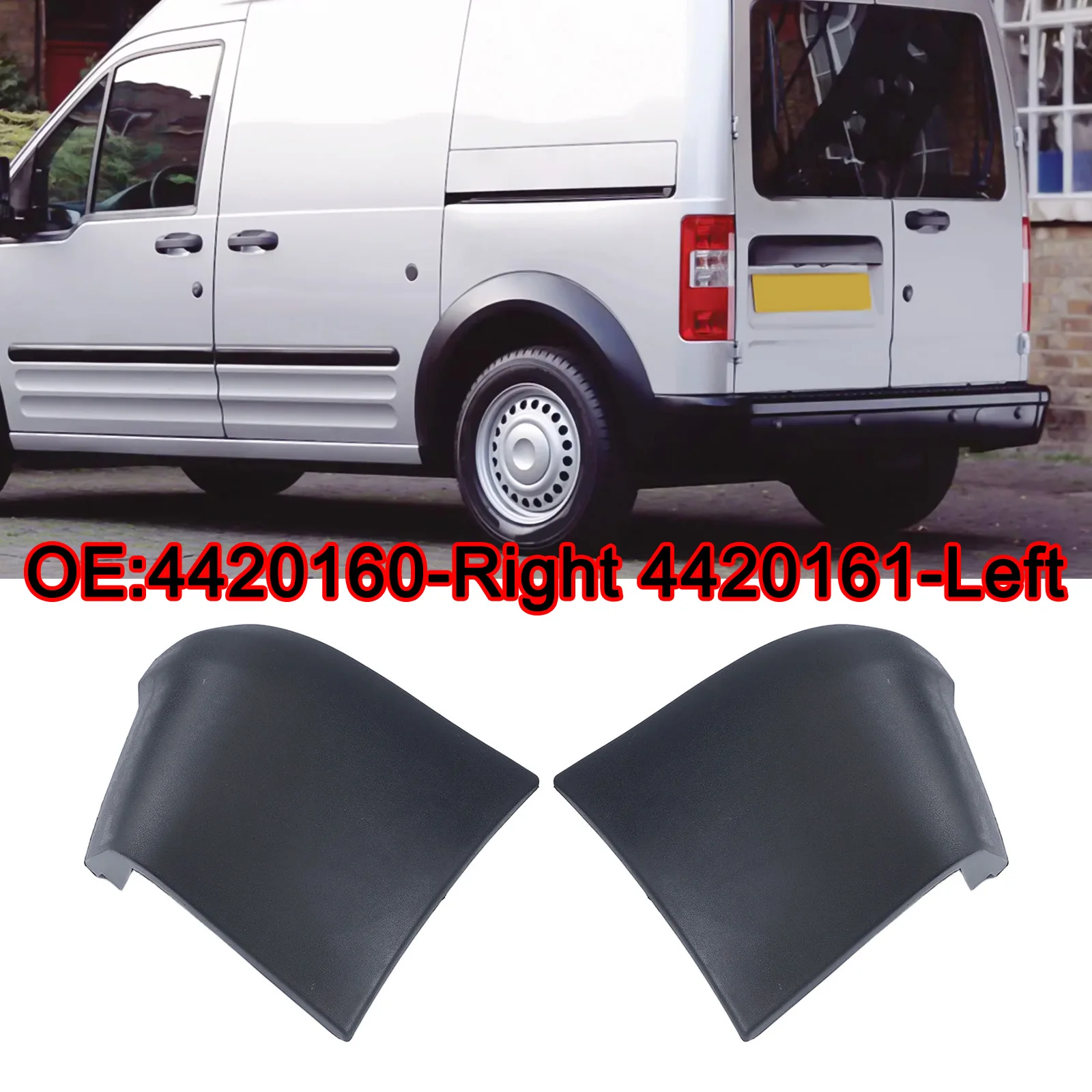 

End Cap Pair Rear Bumper Cap Vehicle Exterior Enhancement Vehicle Aesthetic Enhancement For Vehicle Protection