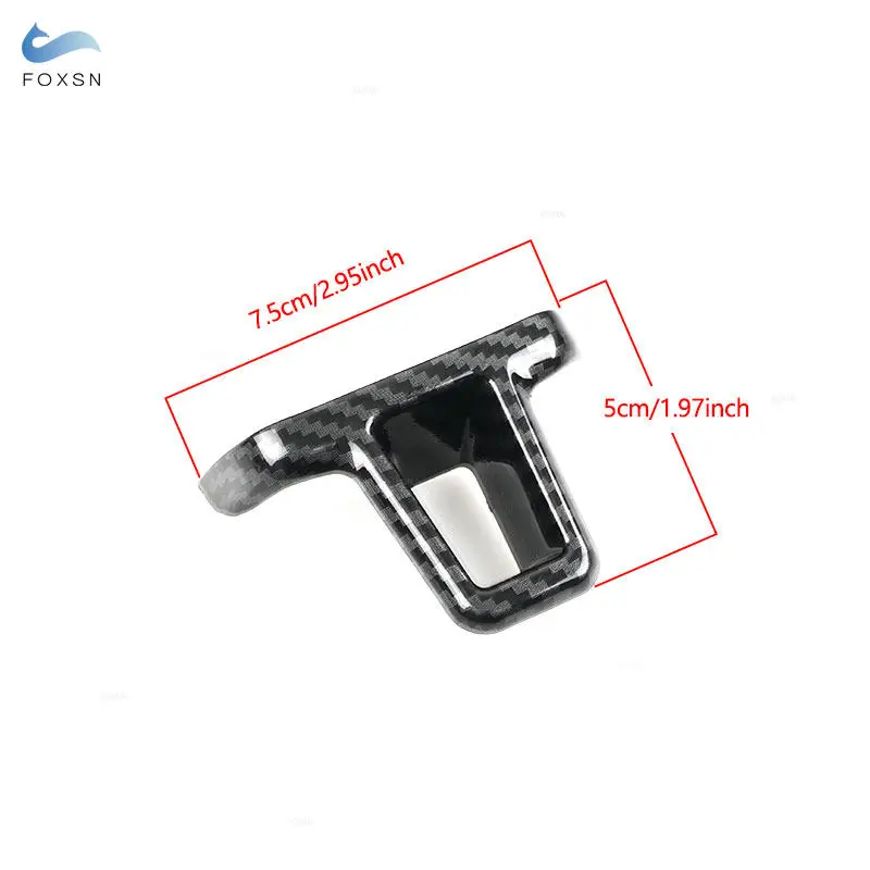 Marco Decorativo para el Panel del Volante, de Fibra de Carbono ABS, para VW Golf 6 MK6, Passat B7, CC, Jetta, Bora, Polo, Tiguan, Caddy, Touran, Sharan