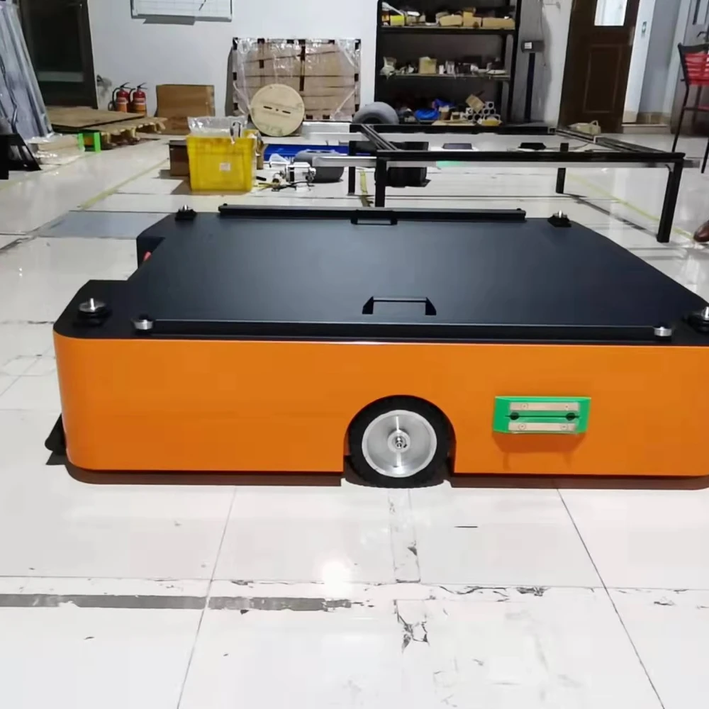 Picture 5: Warehouse Robot Automated Guided Vehicle AGV Robot New Design Intelligent QR Code Navigation Material Handling