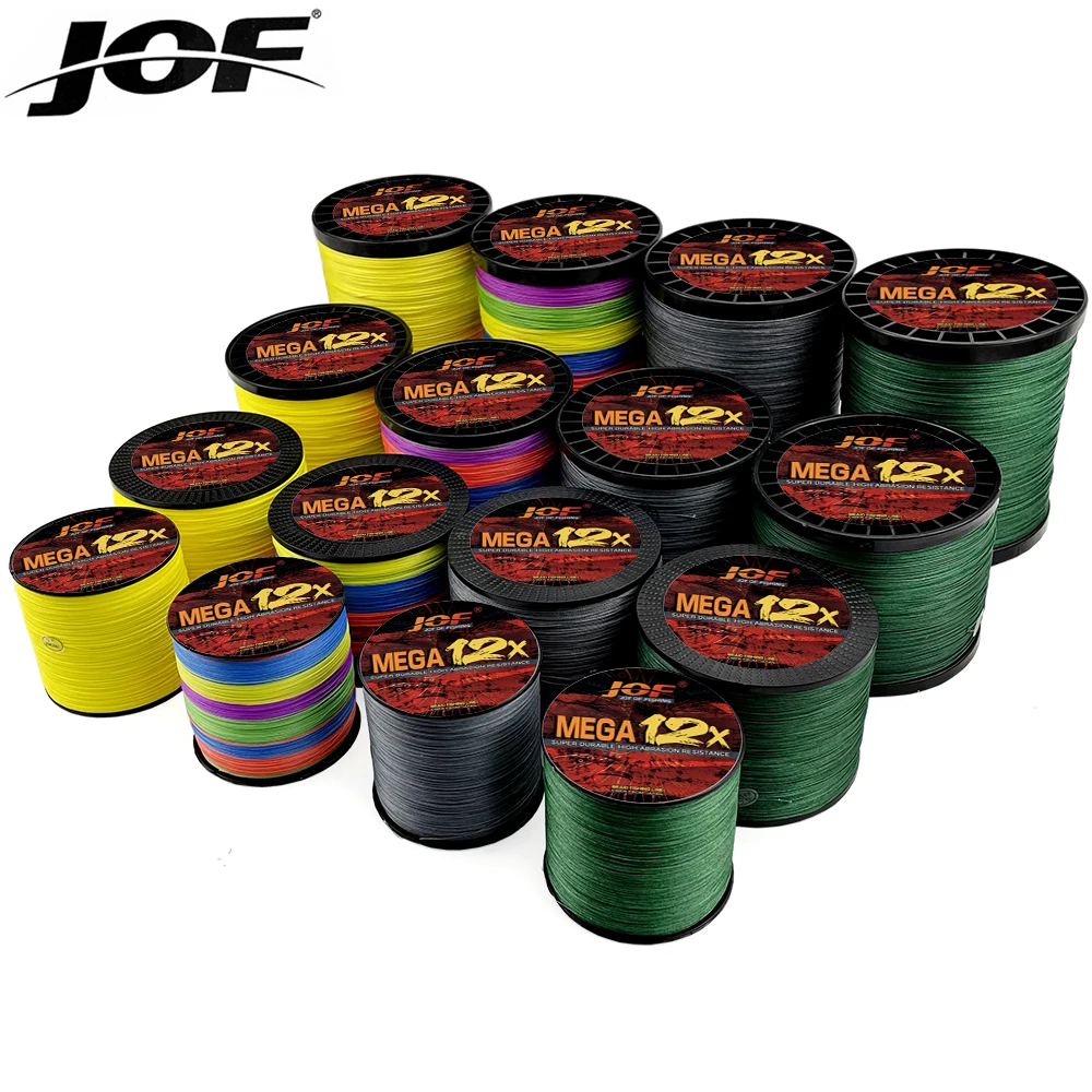 Braided Fishing Line X12 Smooth 500M Super Strong Multifilament Line 25/30/39/50/65/77/92/120 Lbs Wear Resistant for Bait Jig