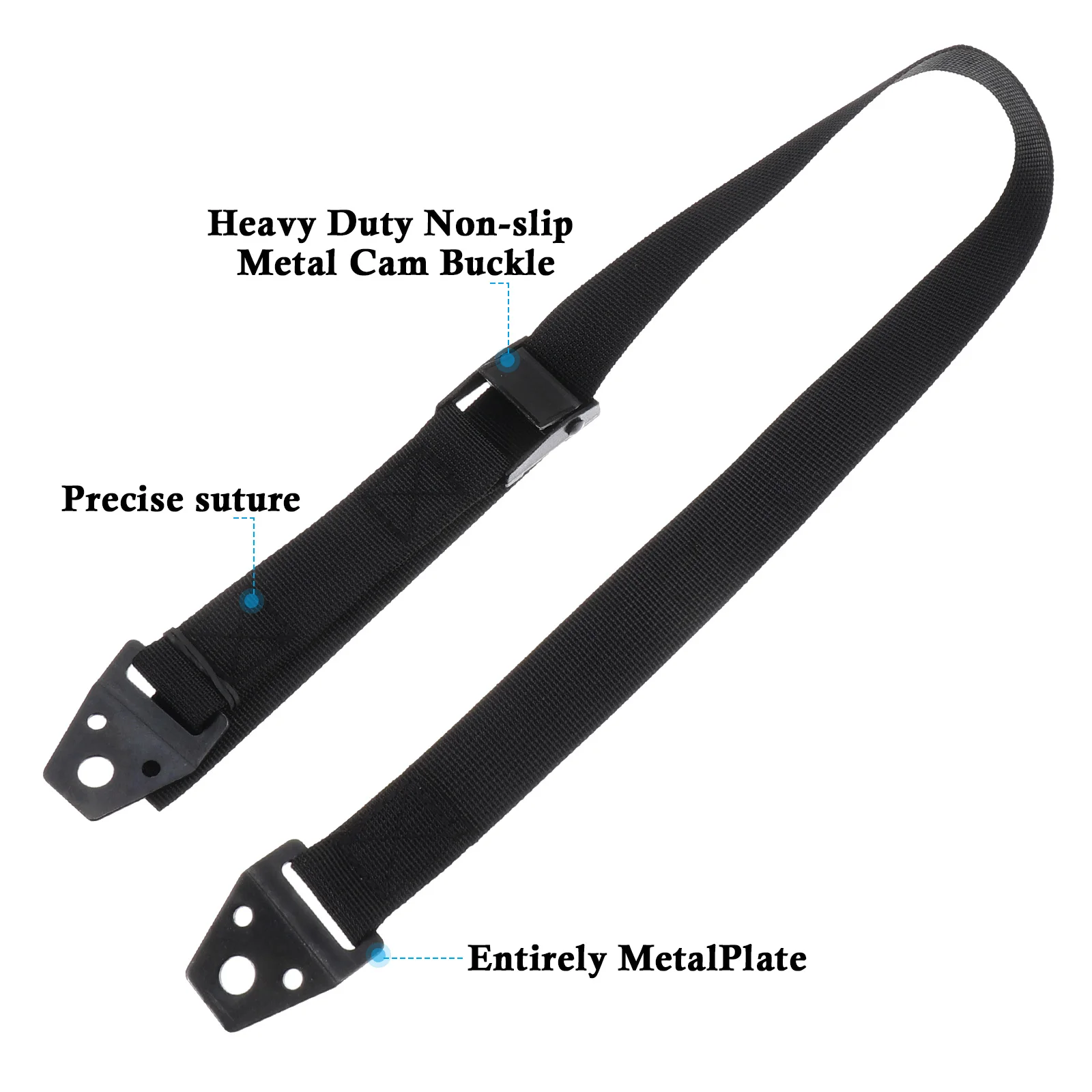 

2pcs Furniture Anti Tip Strap Heavy Duty for Child Proofing Securing Bookshelf Closet Hardware
