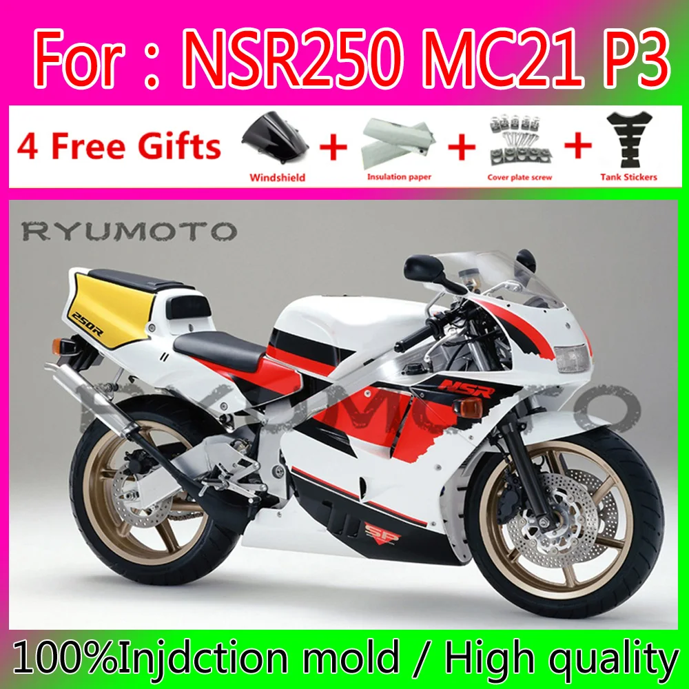 New Motorcycle Injection Mold Whole Fairing for Honda NSR250R MC21 Bodywork Kits NSR250 RR Abs Fairings