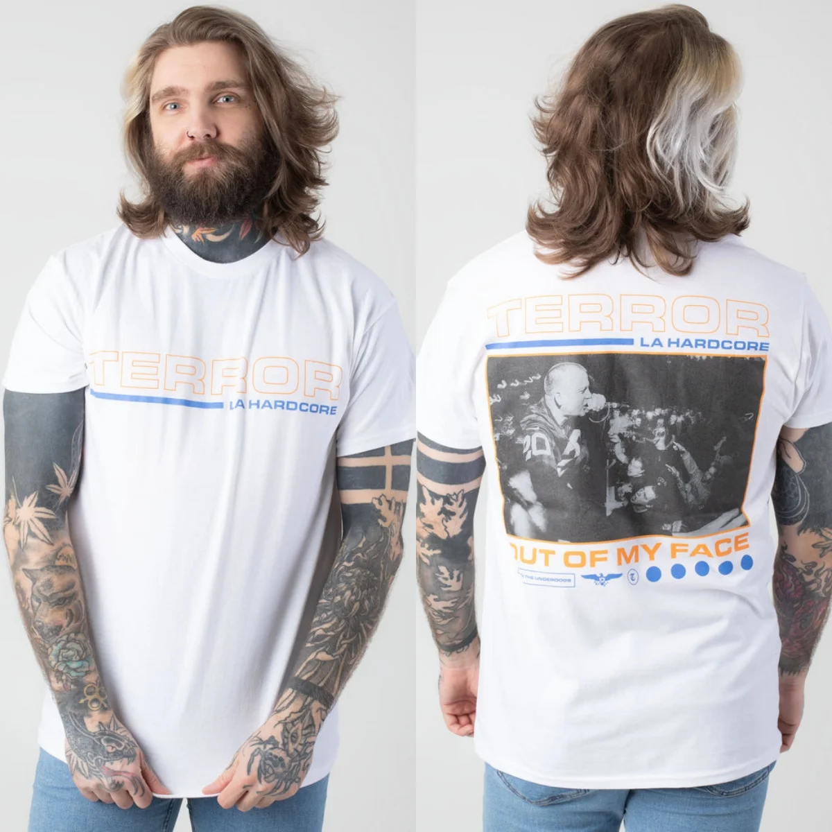 Retro Terror Graphic Cotton T-shirt Unisex Summer Short Sleeve Fashion Brand Tee Luxury Casual Vintage Tees