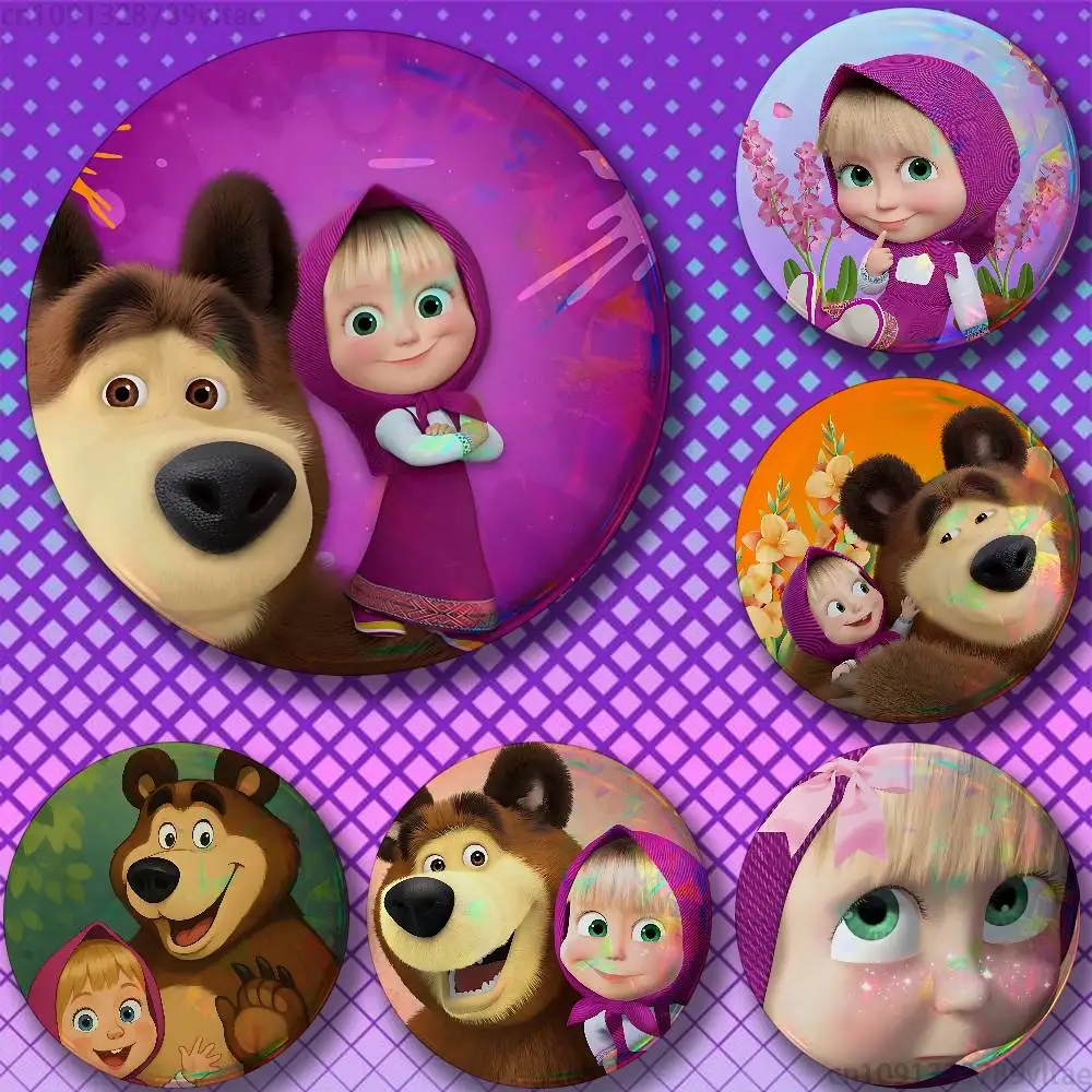 

Game T-The Freak C-Circus 25mm 75mm 44mm 58mm 32m Brooches Badges Pins for Accessories