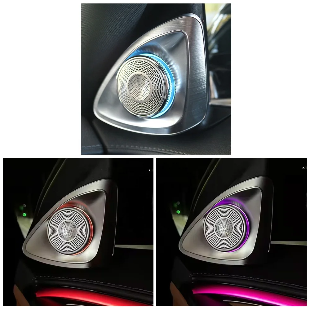 

STLFE/C/S Class 4D Rotating Tweeter Speaker 3/7/64 Colors LED Ambient Light for Mercedess-Benzs W213 W205 W222 W223