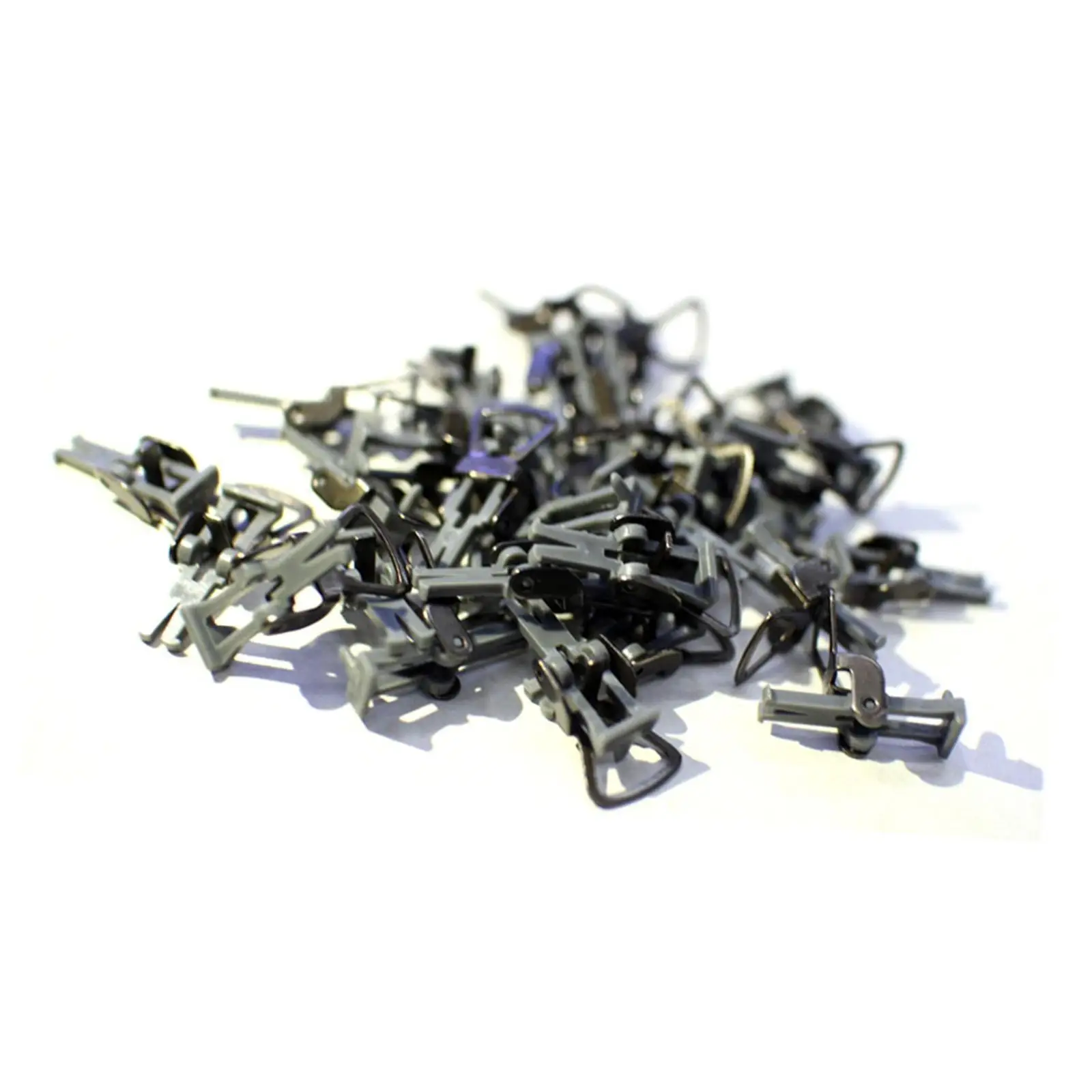 200 Pieces Train Coupler Hook Train Accessories .8cm for 1/87 Carriages