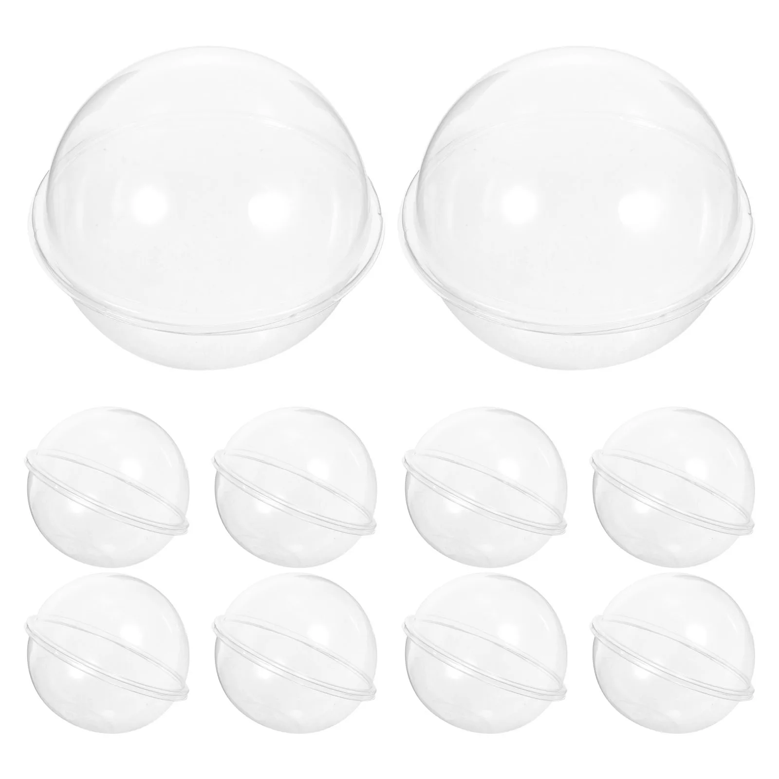 10 шт., прозрачные купольные коробки для торта, материал для домашних животных, маленькие коробки для торта, упаковка для десертов, тортов, выпечки, вечерние коробки для кексов