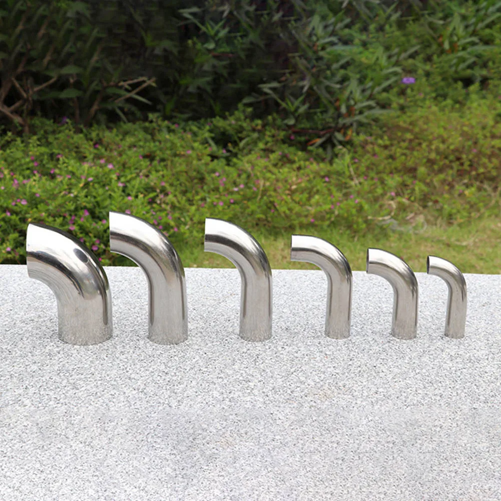 Elbow For Automotive Repair 51-1 Stainless Steel Elbow 90 Non-magnetic Material Repair Automotive Pipes Space-saving Design