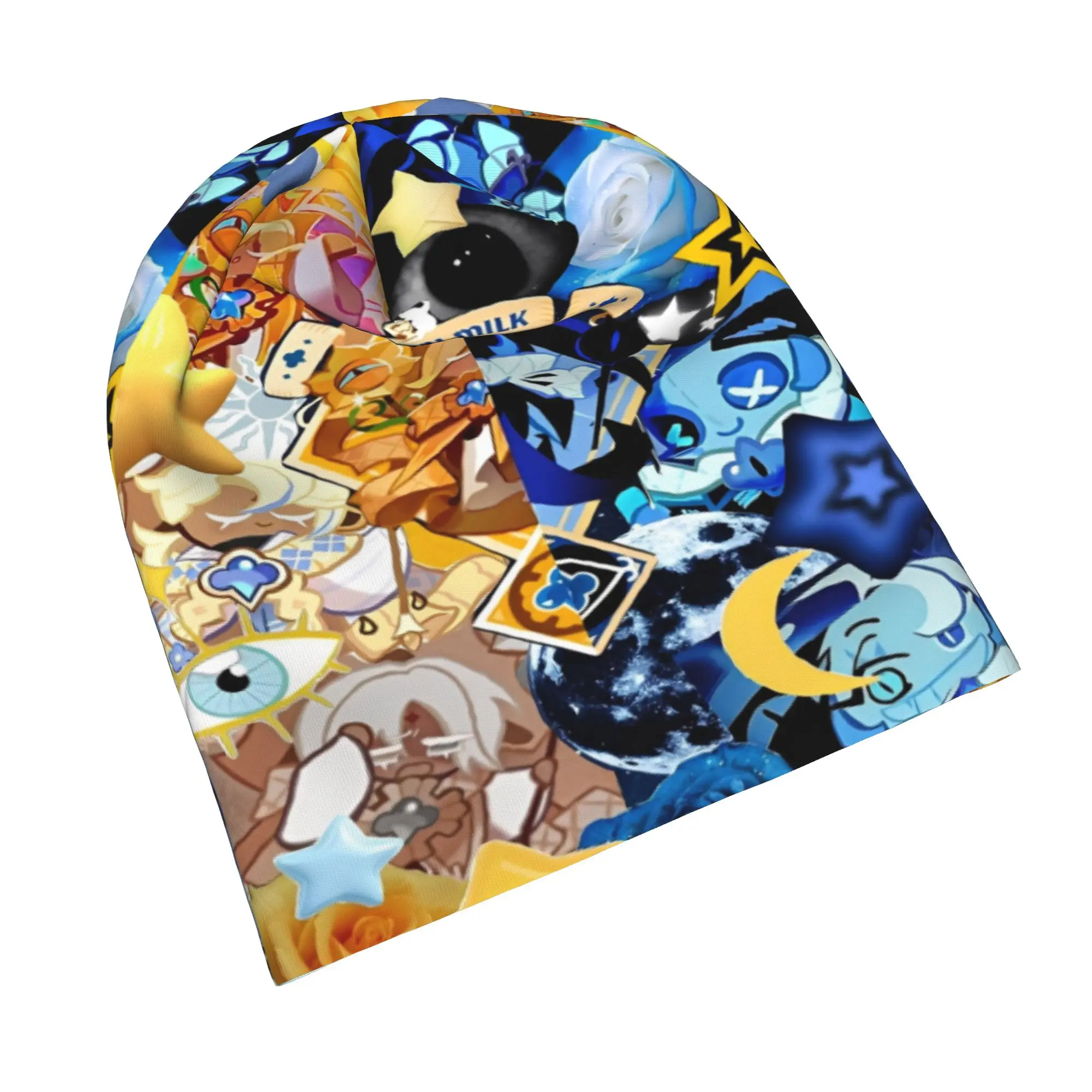 Cookie Run Kingdom  Skull Cap Beanie Lightweight Video Games Cycling Hat for Men Women