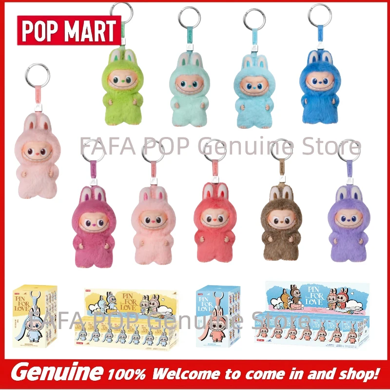 Caja Sorpresa Original POPMART Labubu The Monsters Pin For Love Series Cate, Figura de Acción Anime, Caja Misteriosa, Regalos para Niñas