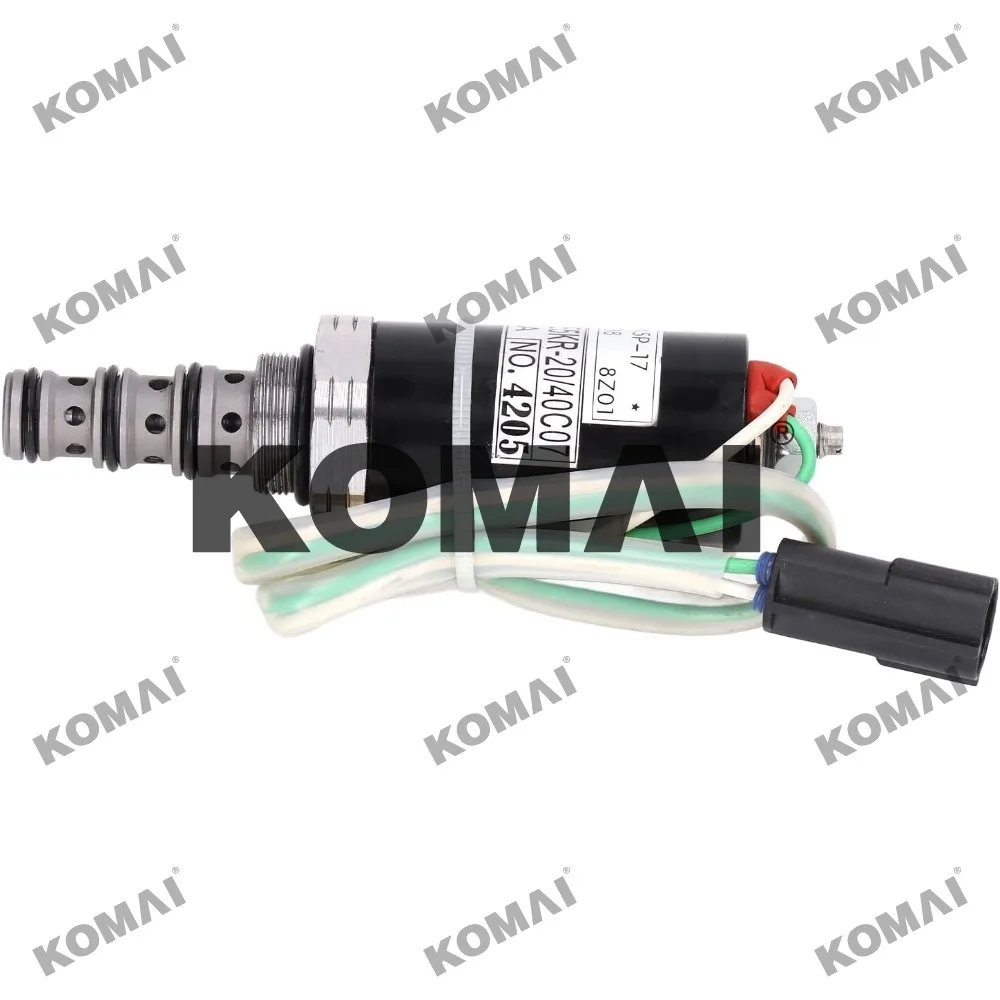 

XOJOX SKP‐17‐208 KDRDE5K‐20 40C07‐109A Электромагнитный клапан Регулирующий клапан гидравлического насоса из нержавеющей стали для Kobelco SK200‐6E SK200