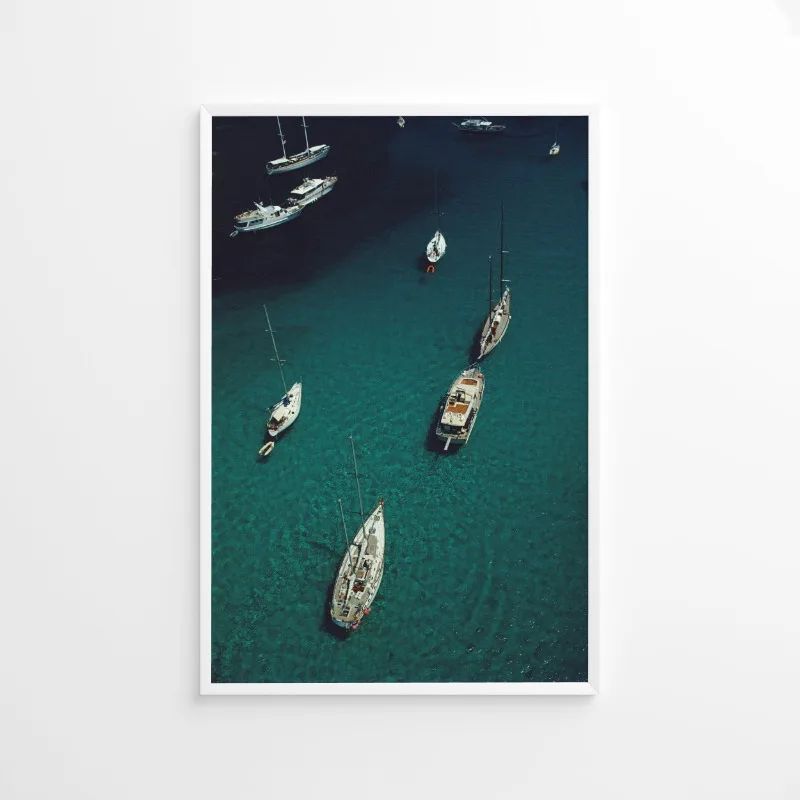 Slim Aarons Speedboat Landing Pool Party Vintage Photography Posters Print Art Canvas Painting Pictures Living Room Home Decor