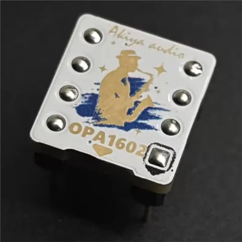 Exquisite-OP Amp OPA1602 Ultra Low Distortion Audio Operational Amplifier, Bipolar Design, Exclusive Tuned Version(1PCS)
