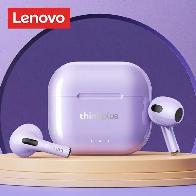 Lenovo lp40 plus Bluetooth-Kopfhörer Wireless Headset Rausch unterdrückung Kopfhörer 230mah Hifi Stereo Sport Ohrhörer mit Mikrofon 4