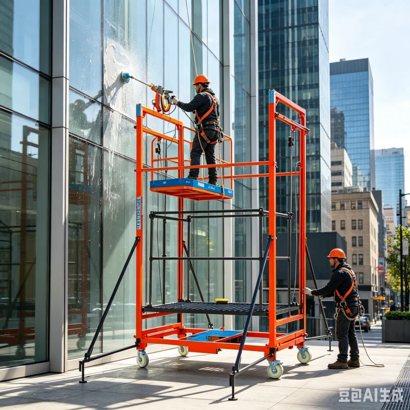 

Buy High Capacity Mobile Electric Scaffolding Platforms Wholesale Battery Powered Motorized Scaffold