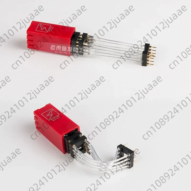 DIP8 Extension Cable Socket in-line Base with Discrete Operational Amplifier DIY Hifi