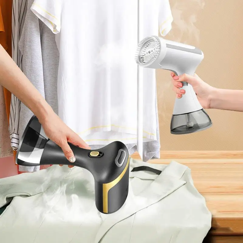 

Clothes Steamer Handheld Travel Steamer 1500W Portable Handheld Steamer Professional Powerful Closet Steamer for T-Shirts Shirts