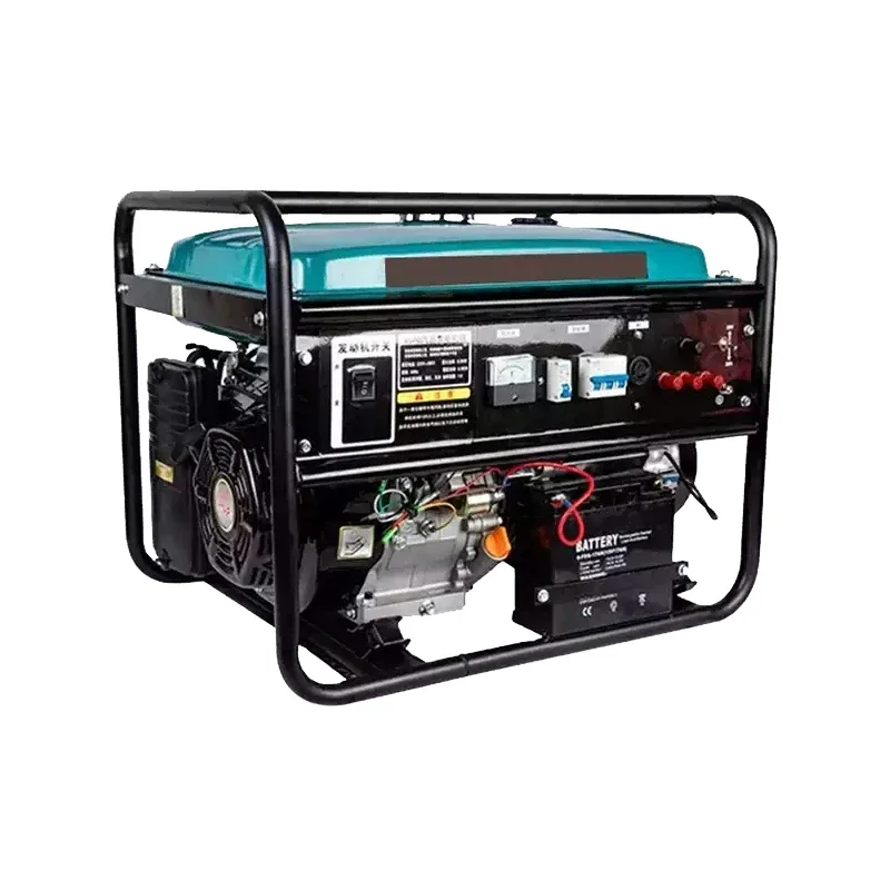 

Silent 3kw 5kw 110V 220V Gasoline Generator With Handle And Wheel 3000w 50Hz Portable Electric Generator For Home