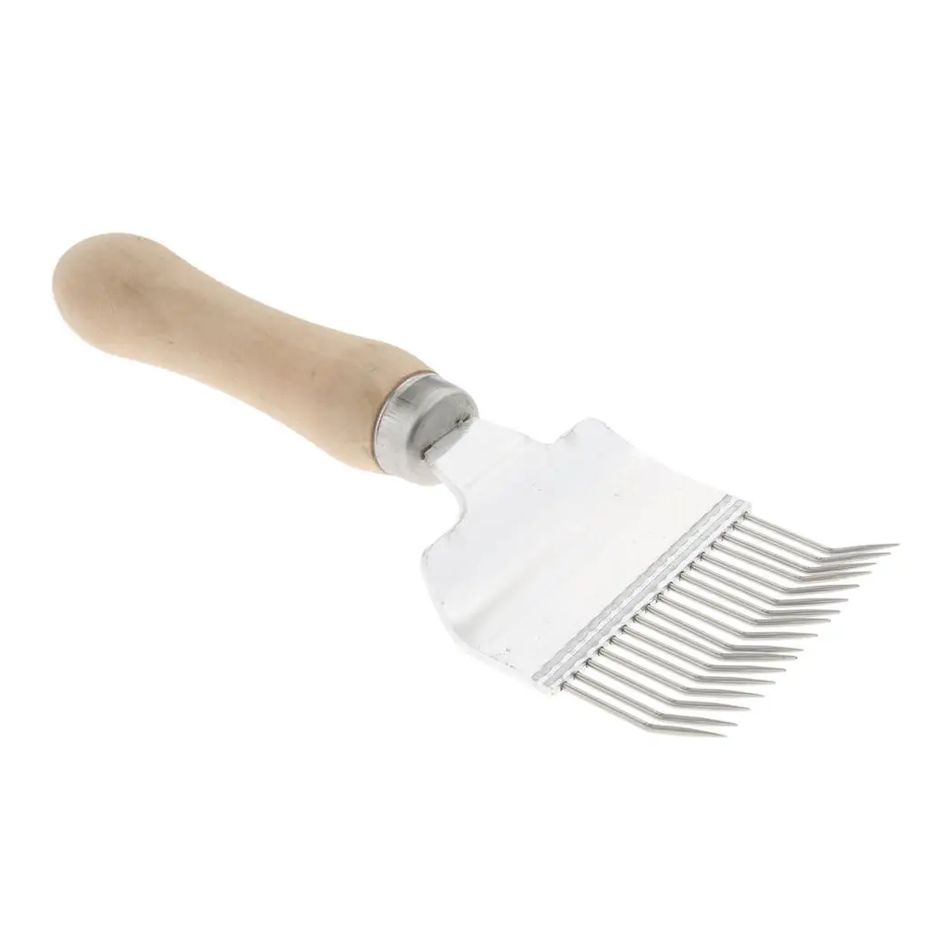 Tines Comb Uncapping Fork Scratcher Cut Honey Fork Bee Beekeeping