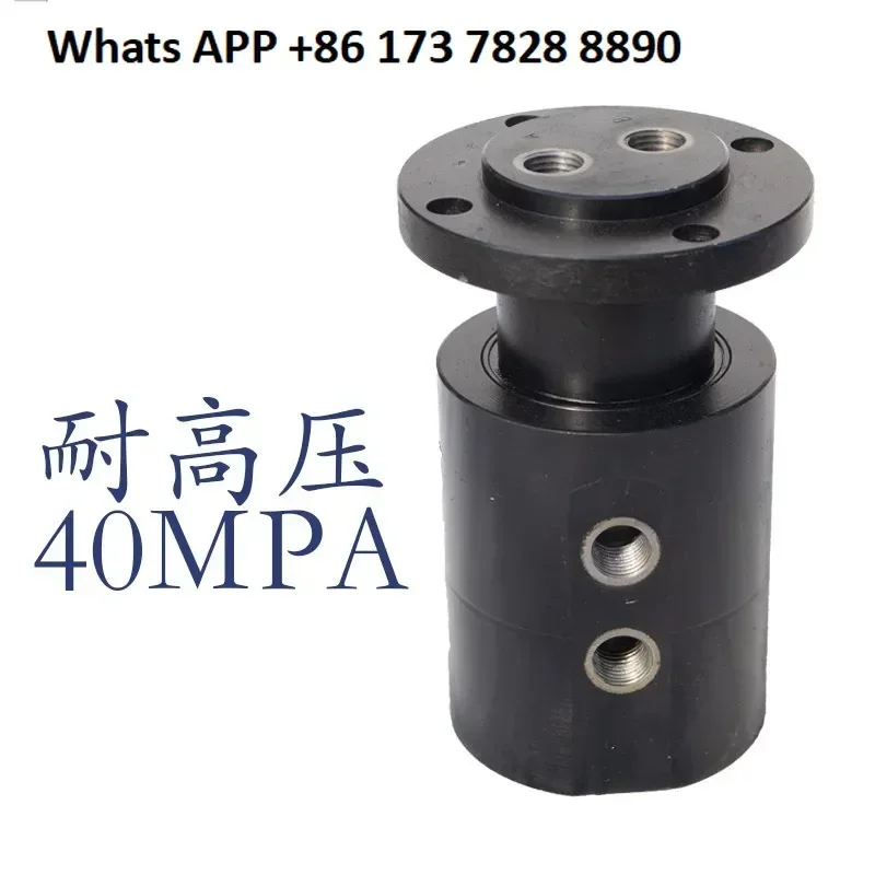 Two-way pneumatic rotary joint Hydraulic YouTube rotary joint 2-way 360 centra dual-channe joint