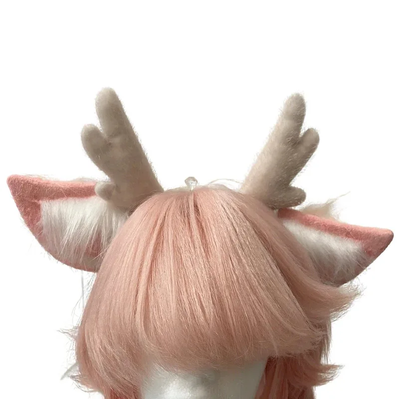 

Deer Ears Reindeer Antler Headband Party Headpiece Cute Christmas Headbands Festival Decorations Antler Hair Hoop Christmas