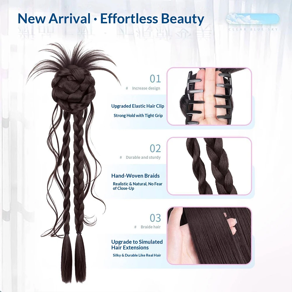 Thumbnail 4 - #52 Best Synthetic Chignons to Buy In 2026