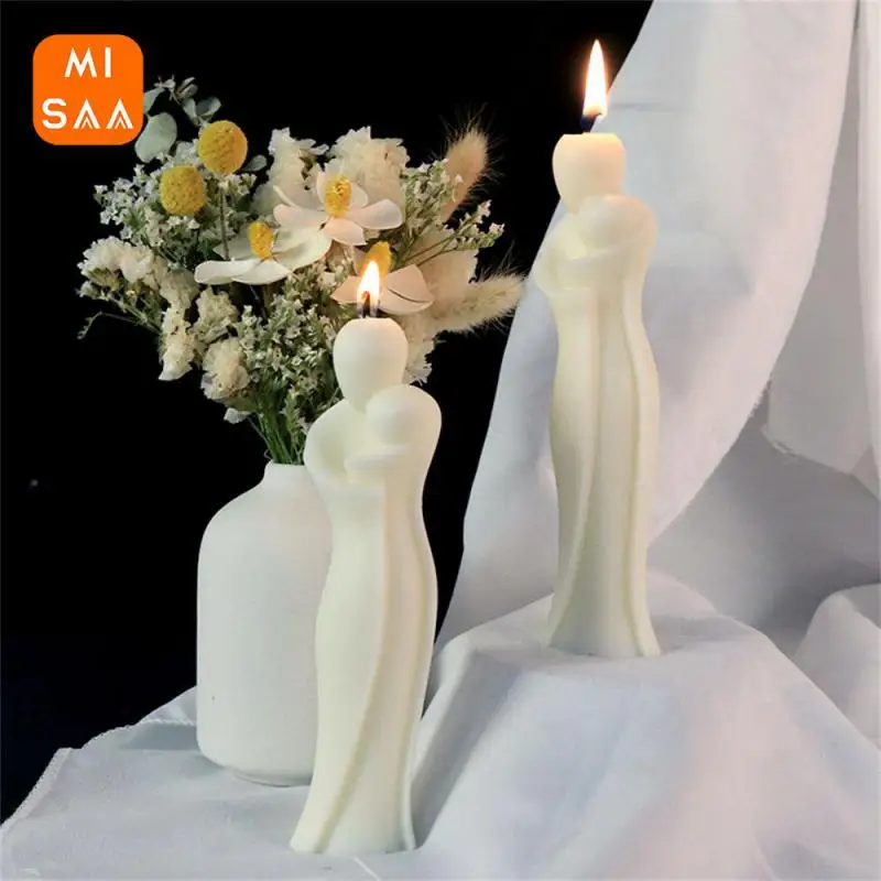 Portrait Plaster Convenient Demoulding Creative Candle Ornaments Making Molds Silicone Mold Hand Molds Candle Silicone Mold