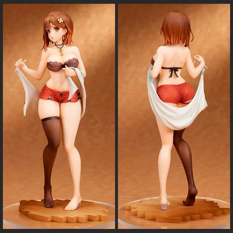 22 CM Atelier Ryza Ushinawareta Denshou a Himitsu no Yousei Reisalin Stout figura PVC Azione Da Collezione Anime Modello bambola Per Adulti