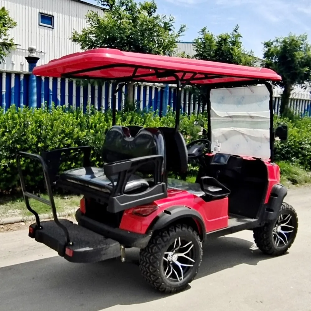 2023 New All Terrain Electric Hunting Buggy Custom Golf Carts Motorized Golf Push Cart with 72v Lithium Battery